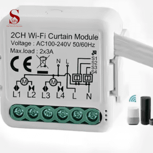 SLMM Mini curtain single&dual Module for Home Automation