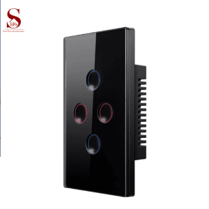 SLK8 Touch switch 4 gang Concaved