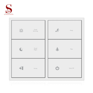 SLK6 Single&Dual Keypad 3 Light loads&3 Scenes