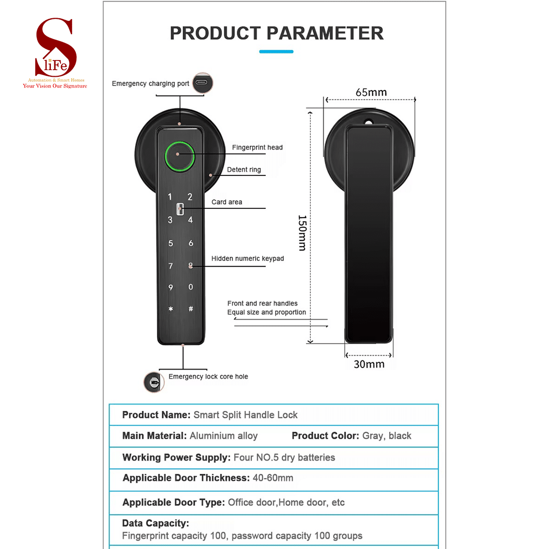 SL4 Handle Smart lock - Image 7