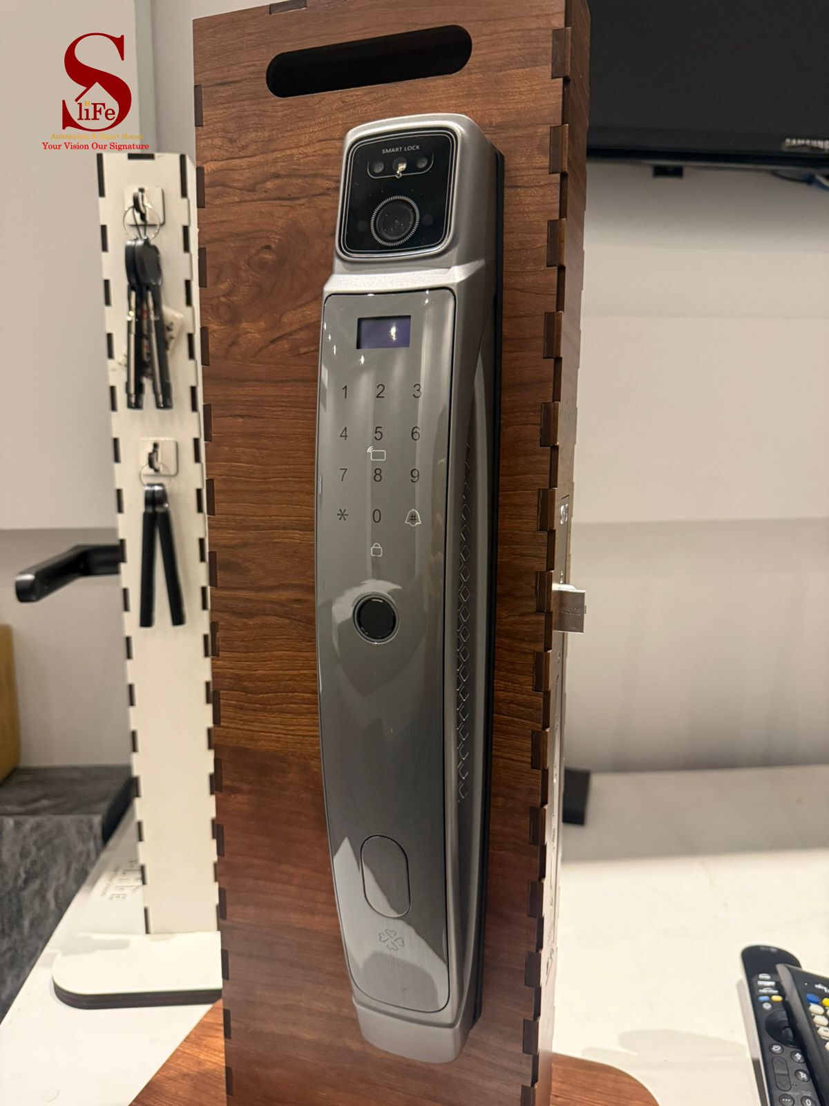 Silver Smart Lock