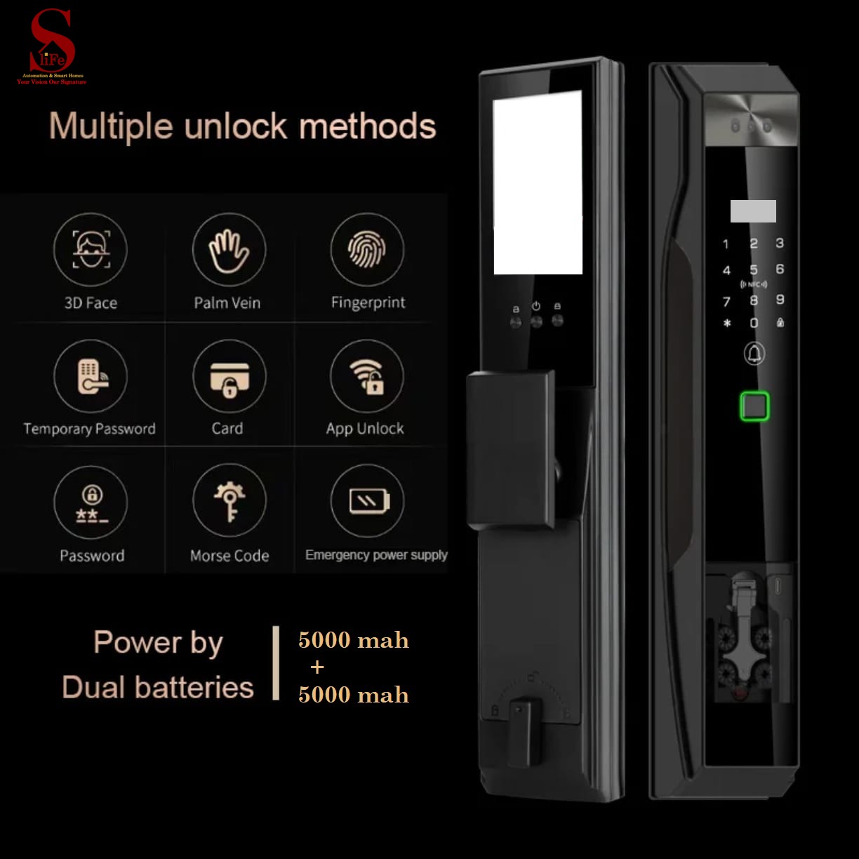 Smart Lock Dual Battery - Image 2